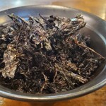 らぁめん優雅 - 別皿の岩海苔