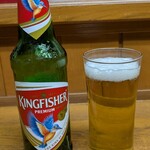 ルシ インドビリヤニ 十日市場店 - ビール（キングフィッシャー）