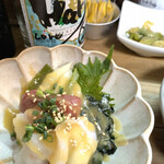 煮込 蔦八 - 海鮮ぬたとか日本酒と...