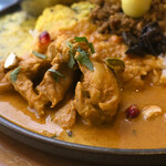 ハルダモンカレー - 【A+B+C@税込1,900円】A.レモンバターチキンカレー