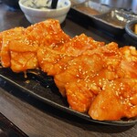 らっぱ屋 - 上ミノとシマチョウ各1人前