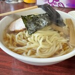 中華　友 - ハーフラーメン？？　麺量は通常並〜