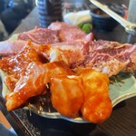 らっぱ屋 - タンとハラミの焼肉定食 2,500円