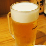 恵水産 - 566円『サッポロ生ビール』2014年12月吉日