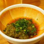 恵水産 - お通し2014年12月吉日