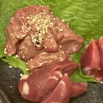 やきとり水菜月 - レバーはトロける旨さ◎