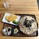 青葉 直利庵 - 天ざる　1,350円