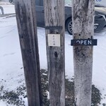 久慈カリー - 看板というか表札というか