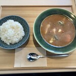 久慈カリー - エゾ鹿粗挽きキーマとゴーダチーズのカレー