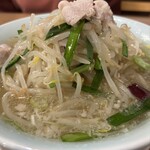 元祥 - 豚肉ともやしのしゃぶしゃぶラーメン