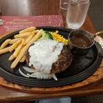 ロイヤルホスト - 黒✕黒ハンバーグの250gです。