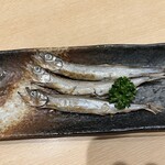大衆割烹 丸八 - 子持ちししゃも