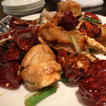 中国酒菜　暢暢 - タラバ蟹の香味炒め