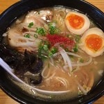 松任製麺 - 白湯ラーメン