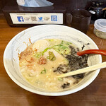 横浜らーめん 七七家 - 「柚子胡椒」で味変してみます