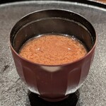 神田錦町 鮨たか晴 - シジミのお味噌汁