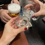 等々力 ひらさわ - 乾杯