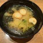 びっくりドンキー - 具　麩、ネギ、ふのり