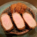 紀尾井町 とんかつ・洋食ひとみ - 茨城県産　四元豚　上ロースかつ定食
