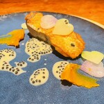 restaurant mamagoto - 天然平目 たっぷりキャビア