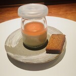 restaurant mamagoto - 林檎とバニラプリン