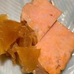 すしやのたい悟 - 鮟肝奈良漬さんでーす。①