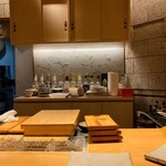 すしやのたい悟 - いつもと違う席で待ちまーす。