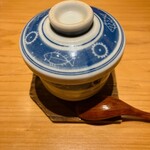 すしやのたい悟 - 蛤の茶碗蒸しさんでーす。①