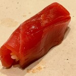 すしやのたい悟 - 大間産本鮪赤身漬さんでーす。