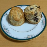 焼菓子ガブリ - プレーンスコーン、チョコスコーン