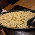 麺屋ぱんどら - 麺は中太ストレート並の麺量は300gもスルッといける(•̀ᴗ•́)و ̑̑