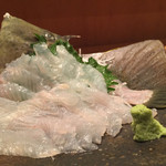 真 ゆき - カワハギ造り