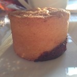 ア コテ パティスリー - 2014年10月：ガトーバスク(\400)…グリオットチェリーが染み出ています