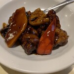 香港飲茶専門店 香港大飯店 - 黒酢酢豚