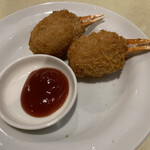香港飲茶専門店 香港大飯店 - カニ爪揚げ