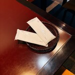 黒崎 田舎庵 日日屋 - 厚めのおしぼり