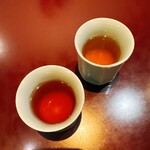 黒崎 田舎庵 日日屋 - 2人分の温かい麦茶