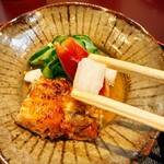 黒崎 田舎庵 日日屋 - うざく  山芋と茗荷入り