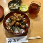 鳥よし - 鶏山しょ焼丼ランチ