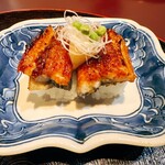 黒崎 田舎庵 日日屋 - コースの鰻寿司