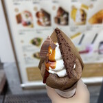 YORKYS Creperie - キャラメルブラウニー…税込780円