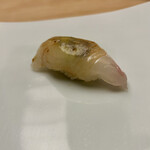 弥助 - ヒラメの昆布締め