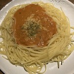 JAZZ茶房 青猫 - カニとトマトクリームソースパスタ