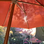 もみぢ荘 - (2025/11月）日傘テント