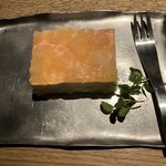 JAZZ茶房 青猫 - 白桃とりんごのケーキ