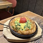 博多うどん酒場イチカバチカ 恵比寿店 - ふわふわ明太出汁玉子