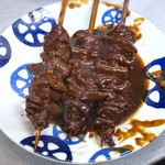 八幡屋 - どて煮￥100/1本　2025.12.10