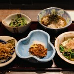 旬菜おばんざい とうたく - おばんざい選べる3種盛り＋食べログクーポンでおまかせ2種