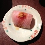 天ぷら 元吉 - Ｈ26.12 ブリ 大根おろしを巻いて ブリ大根に