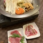 築地いなせや - 鮪のすき焼き